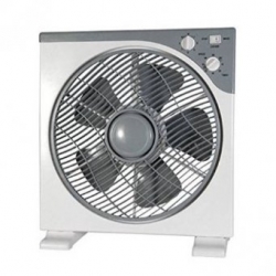 Ventilátor podlahový FANLINE BOXFAN, průměr 30cm, Oscilační ventilátor