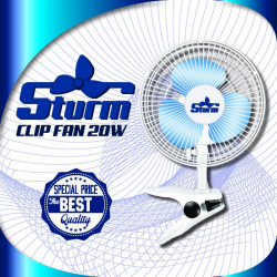 STURM Clip Fan 20W, PRŮMĚR 15CM, ventilátor s klipsnou