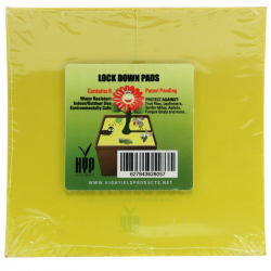 Hranaté desky lepové žluté Lock down pads, 15cm, 8ks