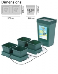 Autopot Easy2grow Kit s 4 květináči, včetně nádrže 47L