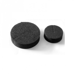 Autopot Neoprene foam collars - černý kulatý molitan,průměr 50mm
