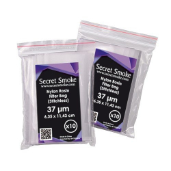 Secret Smoke Rosin bag 37mic, 6,36 x 11,43cm,  balení 10ks