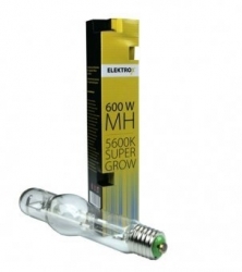 Výbojka ELEKTROX Super Grow MH 600W, růstové spektrum
