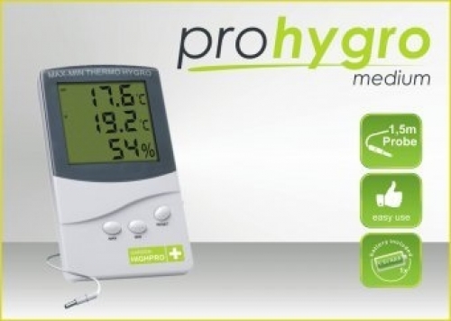 DIGITÁLNÍ THERMO-HYGRO METR MEDIUM SE SONDOU