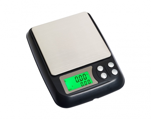 E-LIQUID Scale 500g/0,01g, Kapesní váha