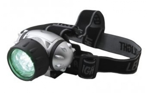 Elektrox green LED Headlight, čelovka zelená